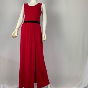 BCBGMaxazria Maxi Dress Slim Split Front